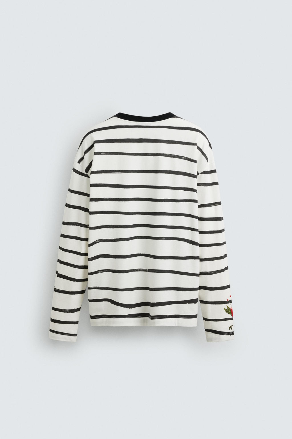 STRIPED PRINT T-SHIRT  OTIS KWAME KYE QUAICOE - Zara фото 8