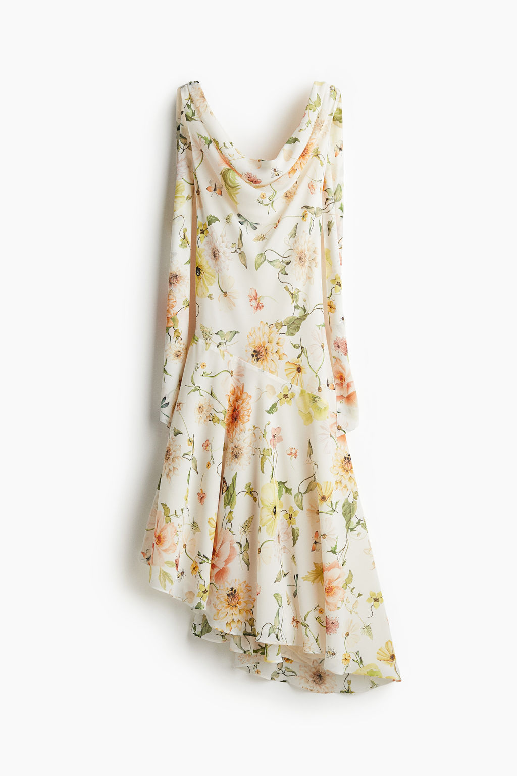 Vestido con escote drapeado - H&m фото 2