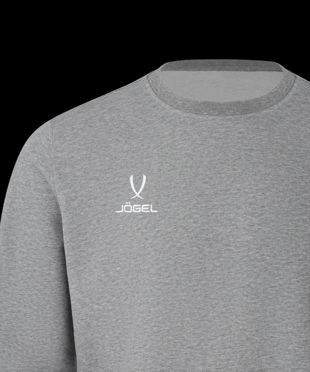 Свитшот JOGEL ESSENTIAL Sweatshirt, серый меланж, детский  фото 4