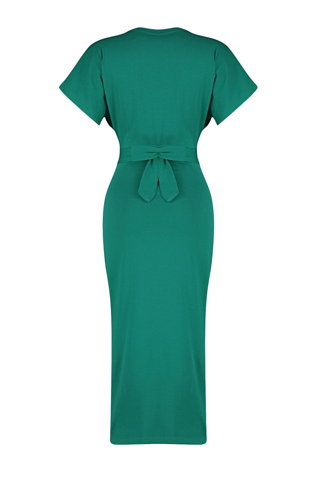 TRENDYOLMILLA Siyah %100 Pamuk Bele Oturan Y?rtmac ve Baglama Detayl? Midi Orme Kalem Elbise TWOSS21EL0404  фото 45