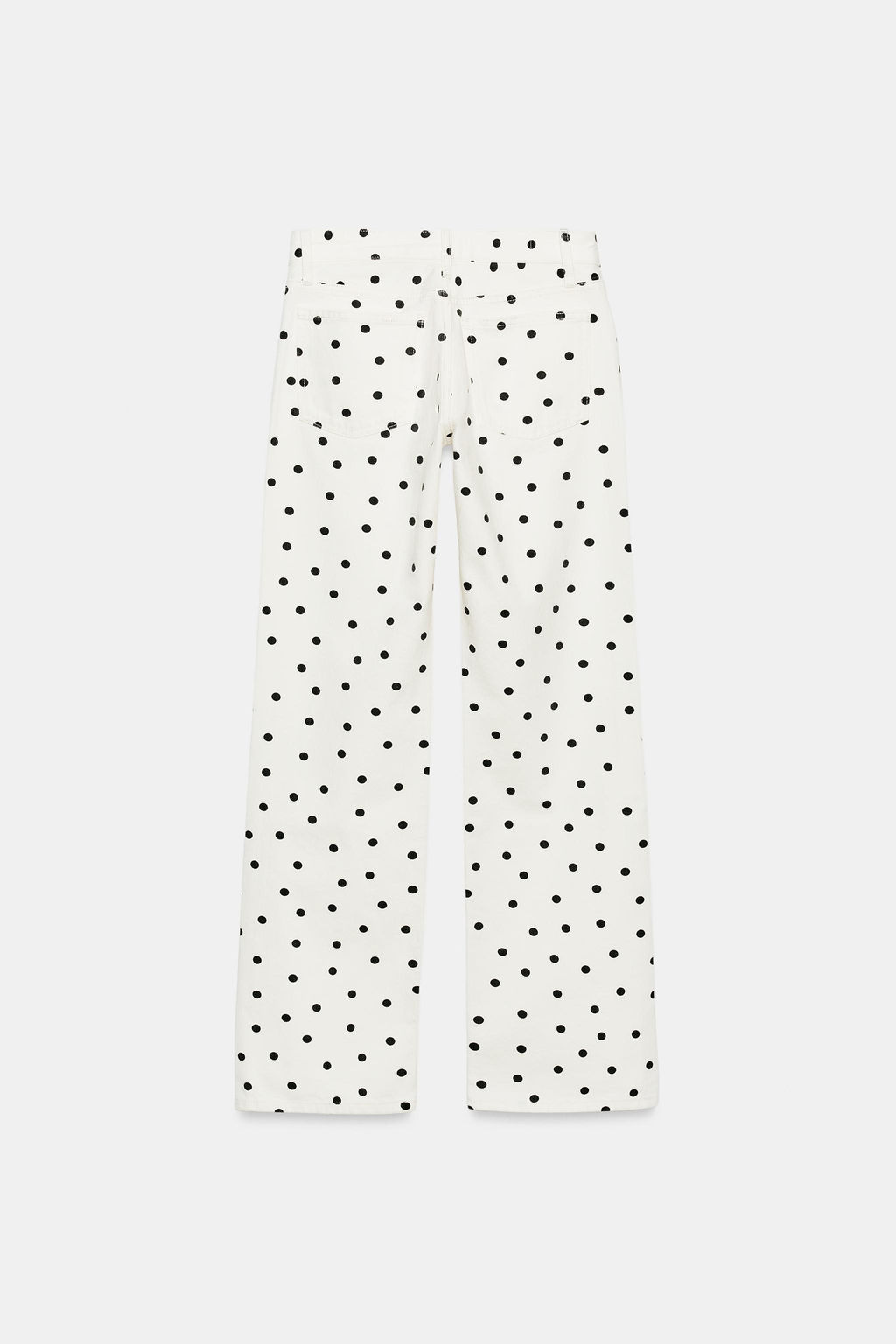 JEANS TRF WIDE LEG TIRO BAJO LUNARES / ?nico - Zara фото 10