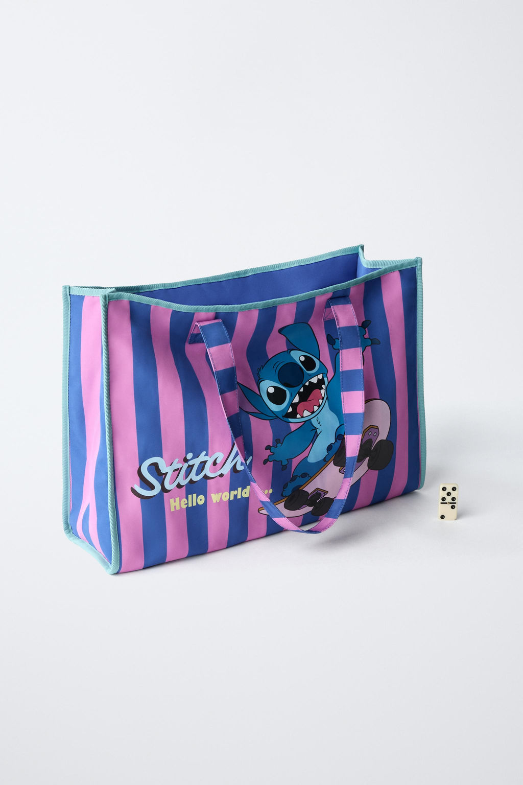 LILO & STITCH DISNEY STRIPED SHOPPER - Zara фото 6