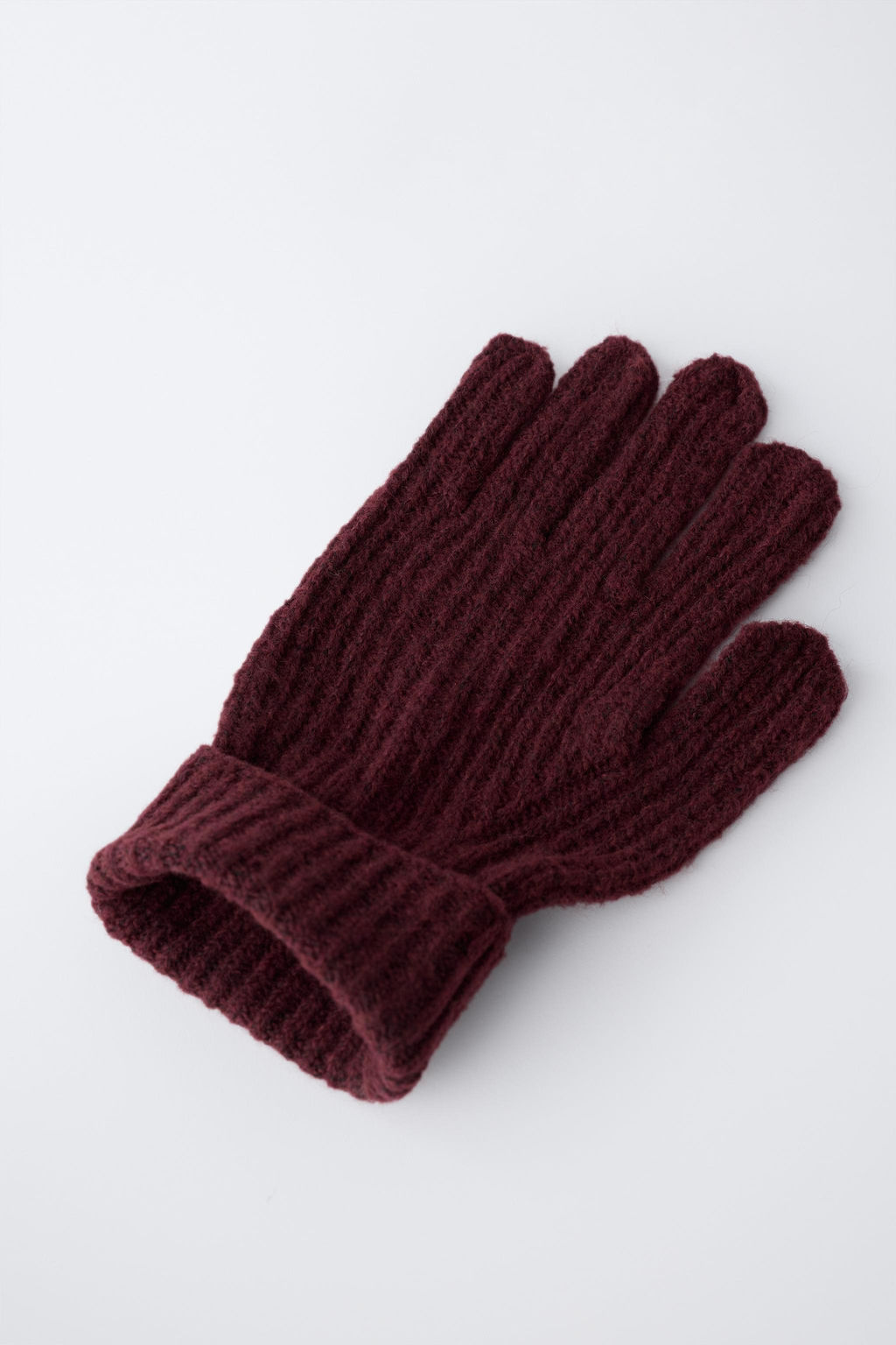 PLAIN KNIT GLOVES - Zara фото 3