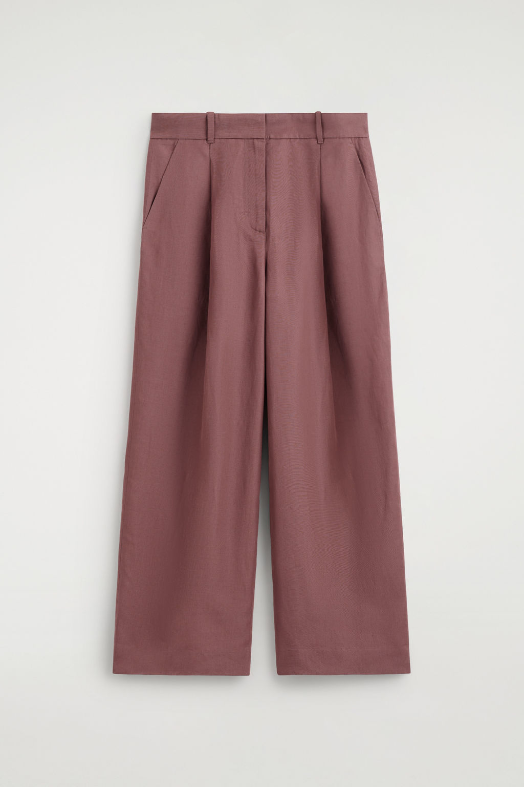 PANTALONES WIDE LEG MEZCLA LINO RELAXED FIT - H&m фото 2