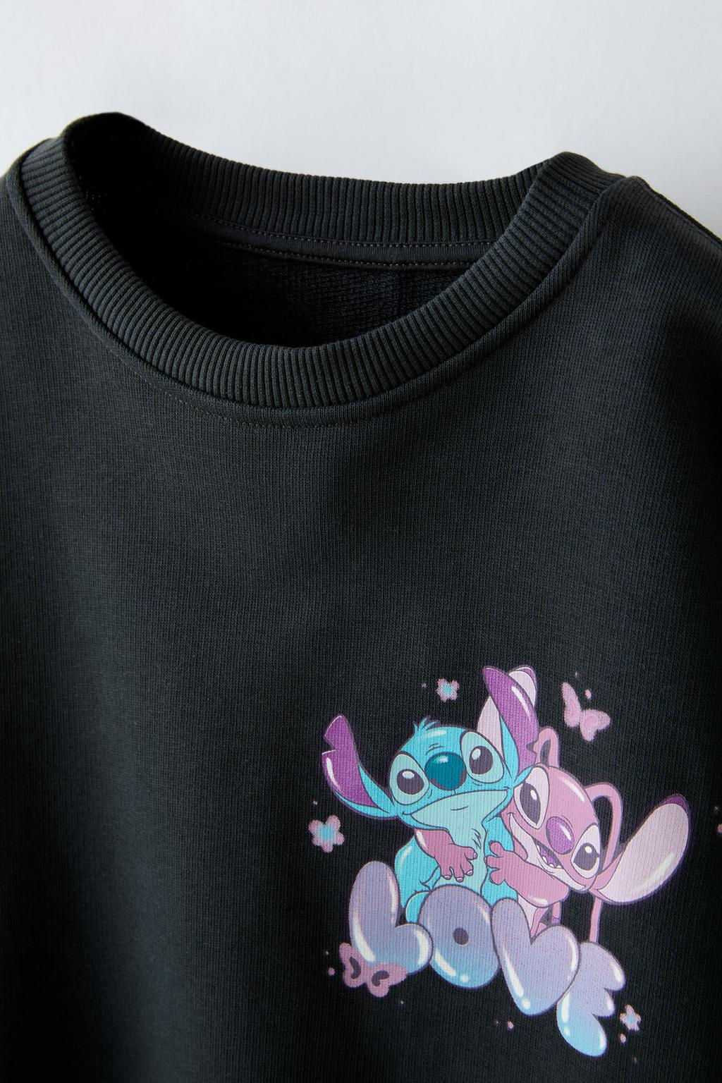 LOVE STICH DISNEY SWEATSHIRT - Zara фото 5