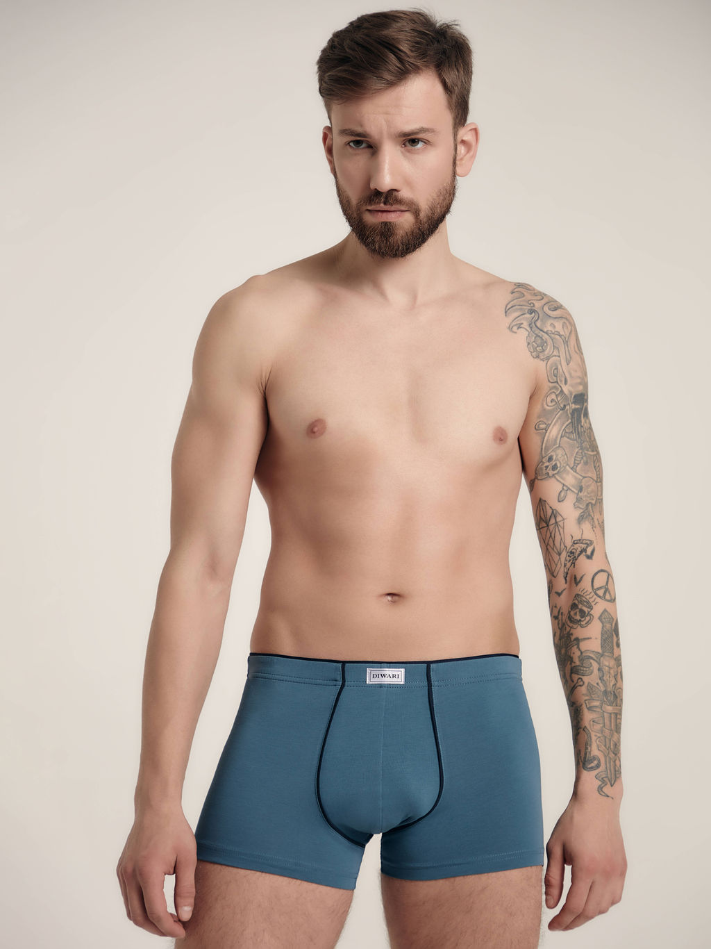 DIWARI PREMIUM SHORTS 760 (в коробке) grey blue - Conte elegant фото 2