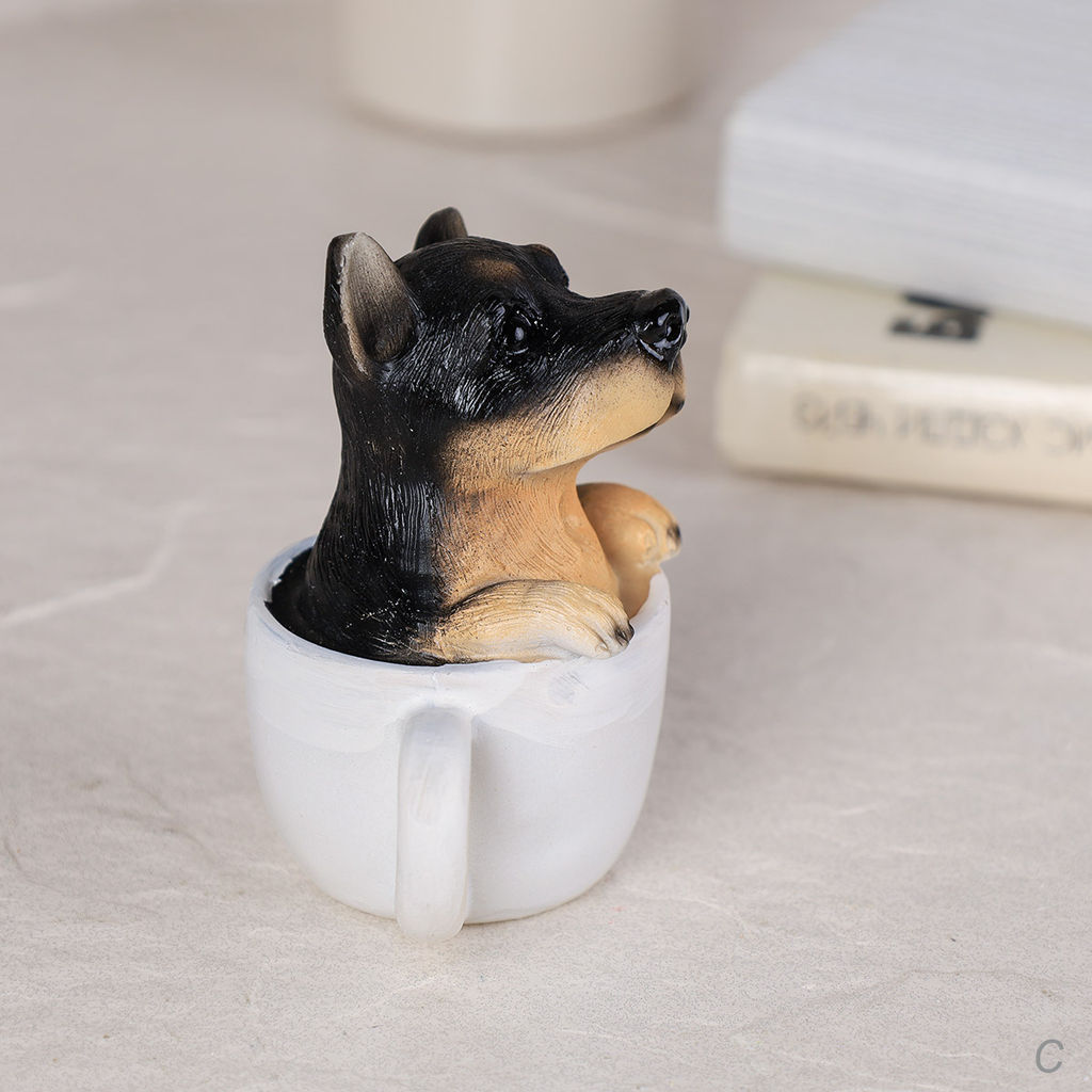 Фигурка Собака в кружке 9 см / CW421-19 /уп 120/ - Галеонтрейд фото 38