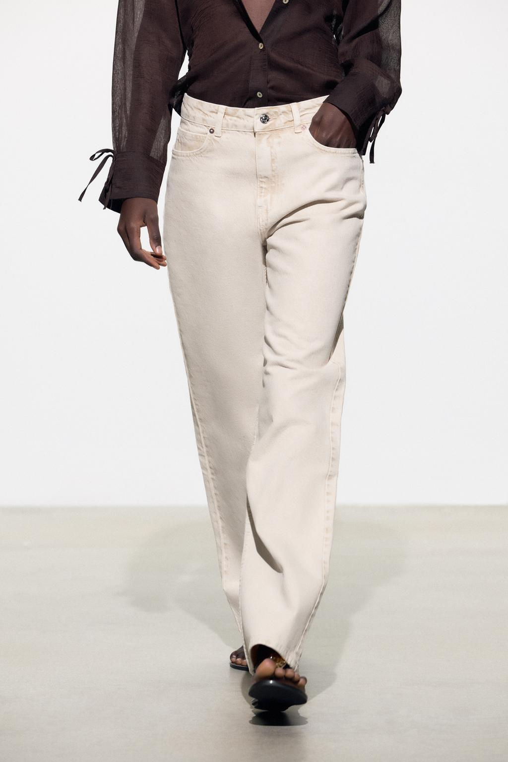 JEANS Z1975 STRAIGHT HIGH WAIST LONG LENGTH - Zara фото 2