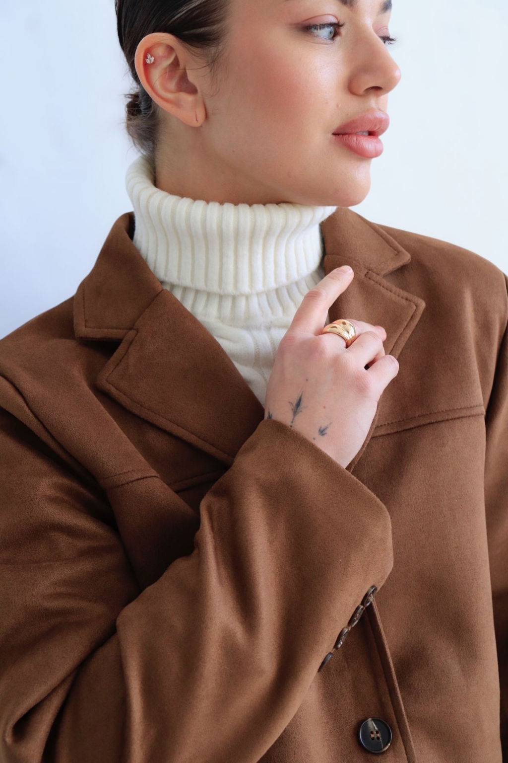 Martichelli Жакет под замшу  фото 3