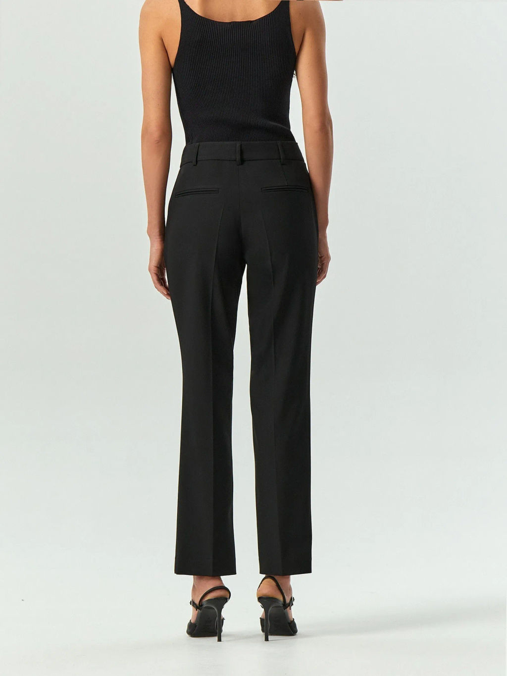 Брюки зауженного кроя, D448/monk - Emka фото 4