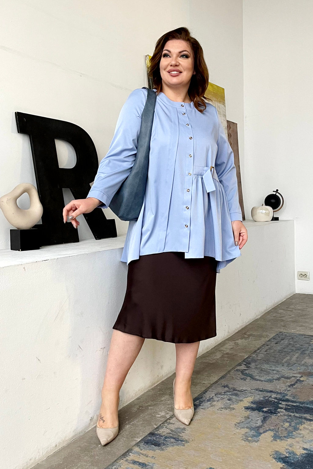 Рубашка-4183 - Lady maria фото 3