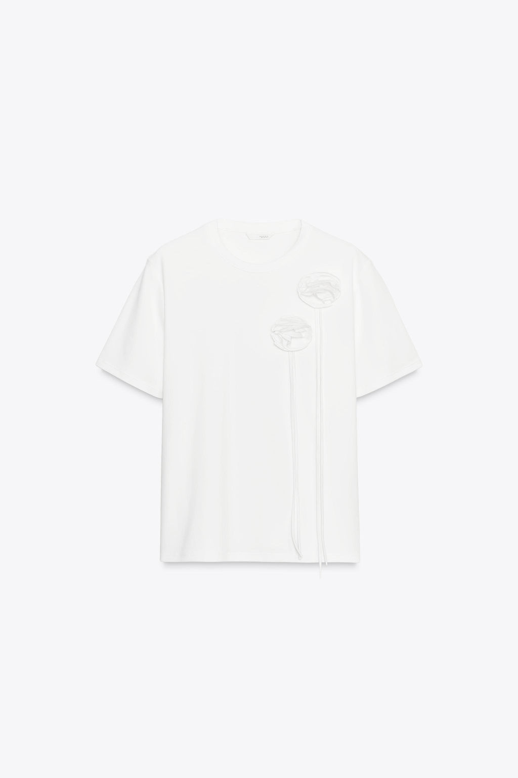 3D FLORAL T-SHIRT - Zara фото 10