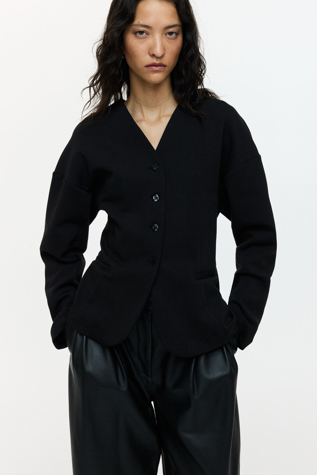 Blazer de punto - H&m фото 6