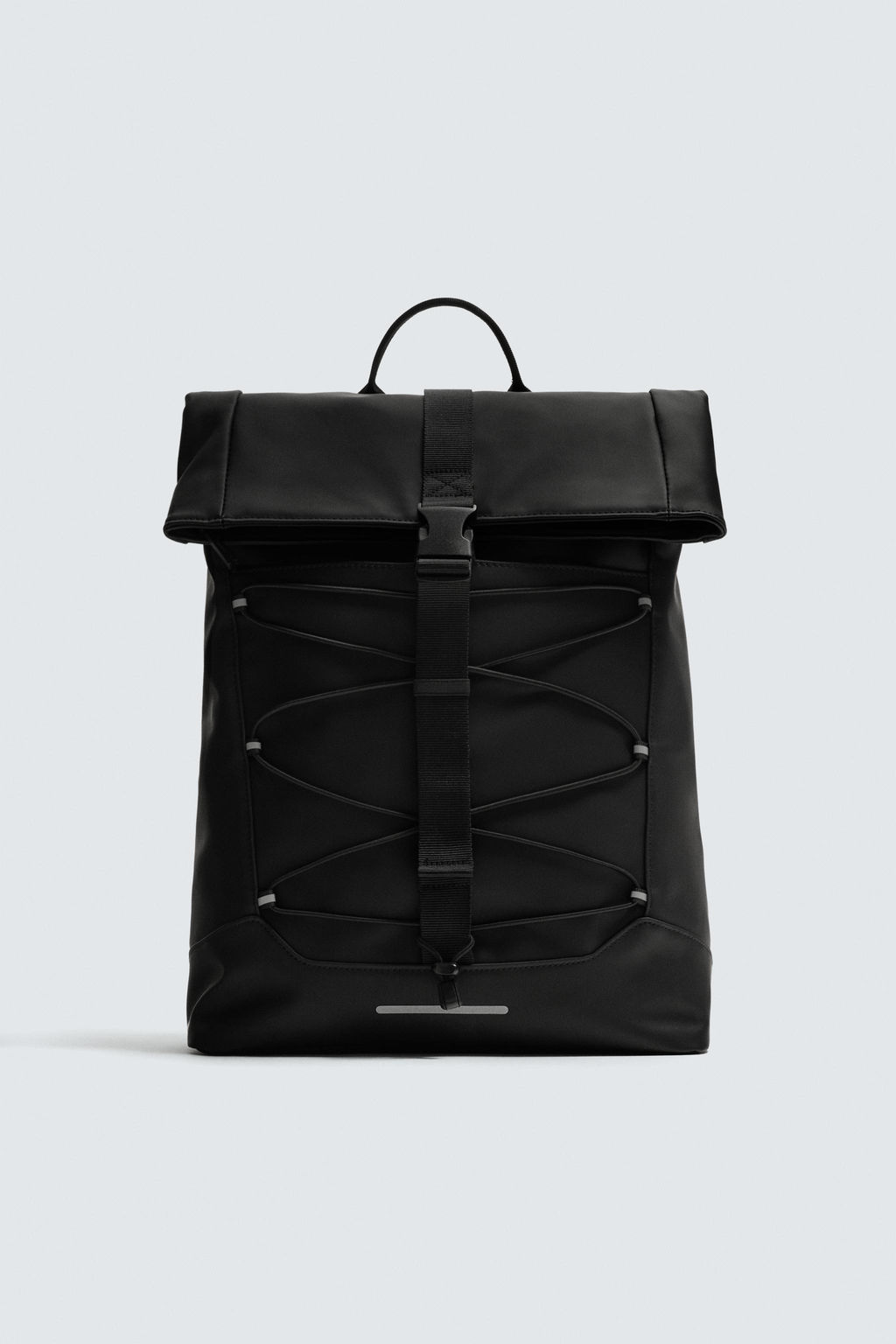 MOCHILA T?CNICA ENGOMADA / Negro - Zara фото 4