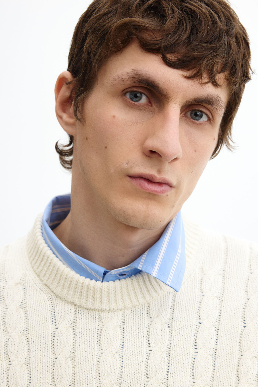 Jersey en punto trenzado Regular Fit - H&m фото 5