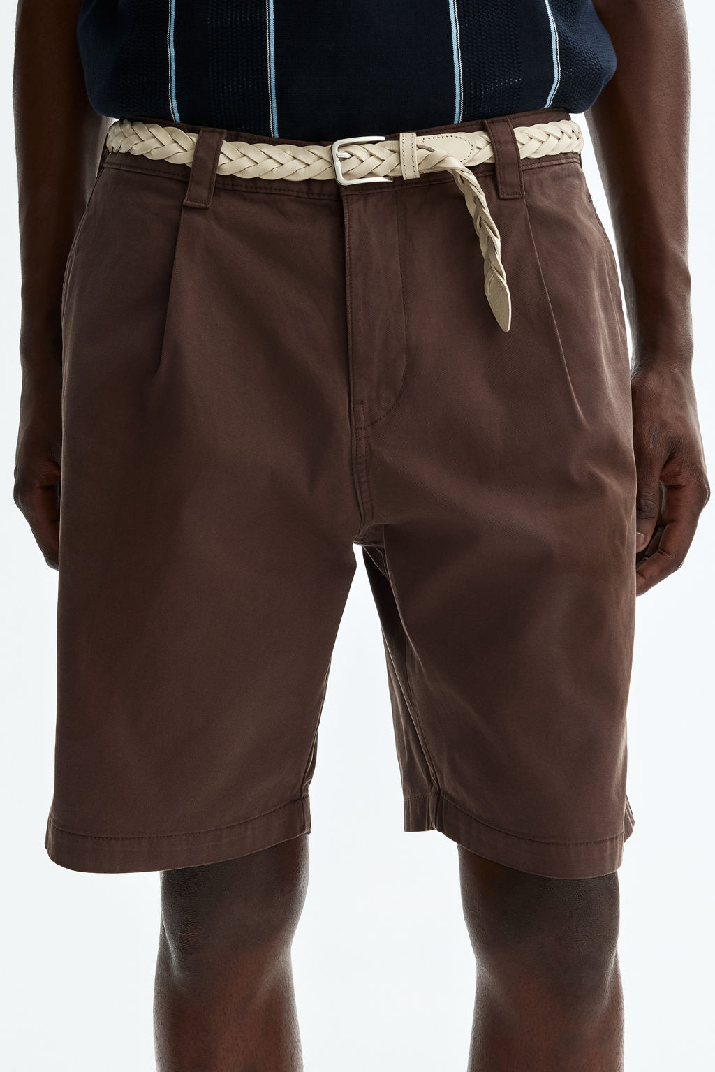 Chinos cortos de algod?n Relaxed Fit - H&m фото 3