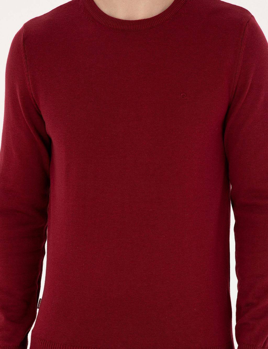 Vi_ne Slim Fit Bisiklet Yaka Basic Triko Kazak - Pierre cardin фото 6