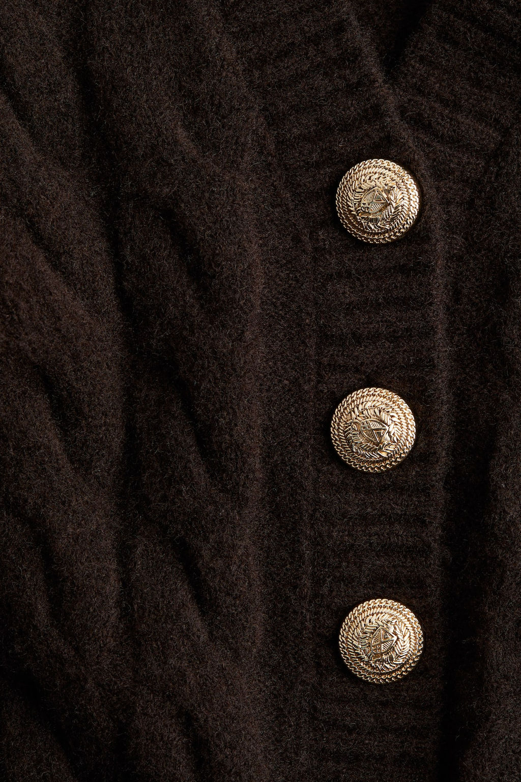 Cardigan en punto trenzado - H&m фото 5
