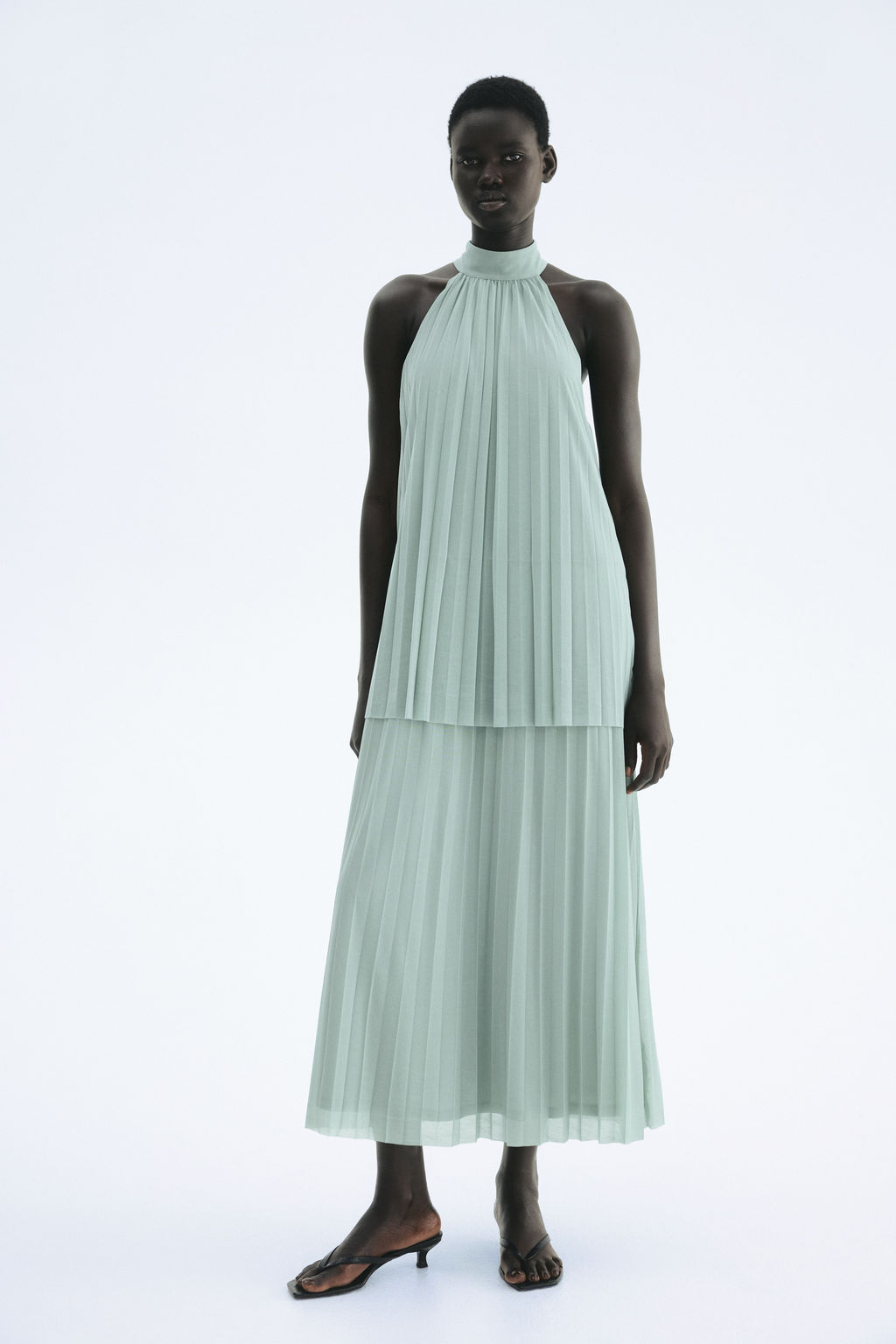 Vestido plisado - H&m фото 3