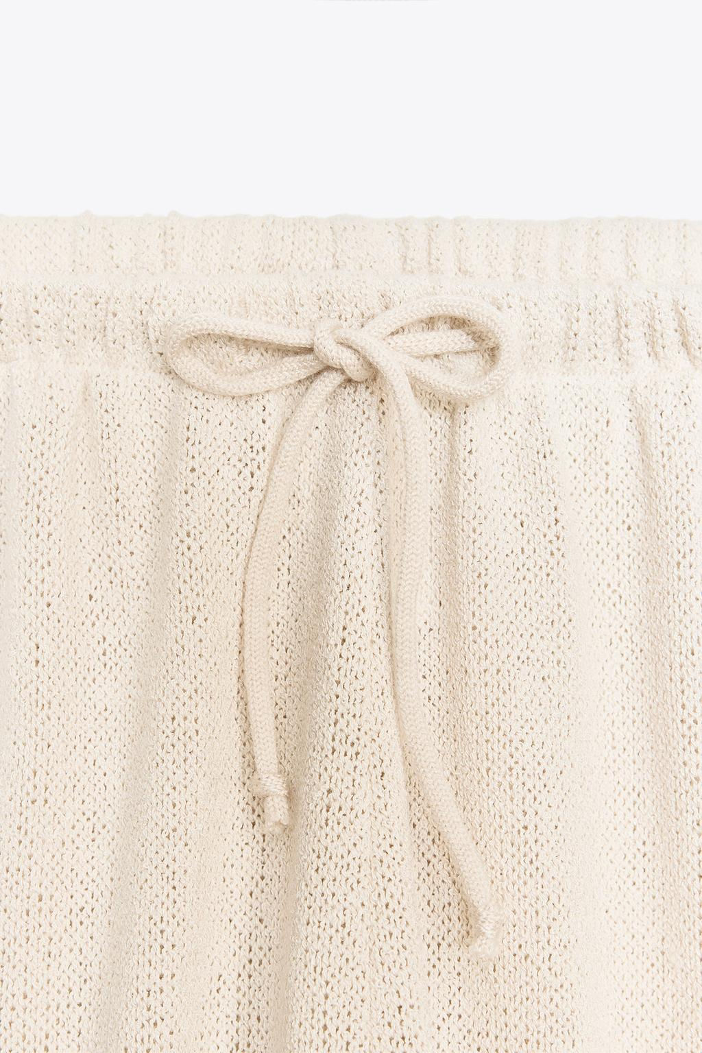 RUSTIC STRAIGHT-LEG TROUSERS - Zara фото 6