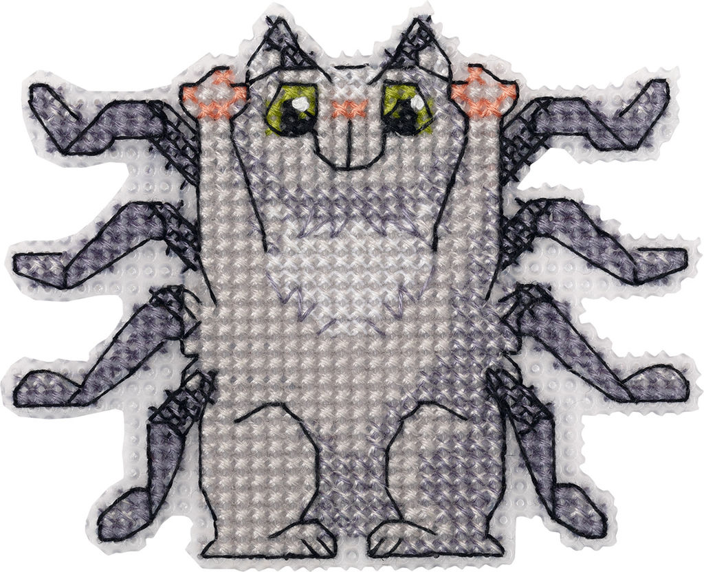 Klart набор для вышивания 8-556 Магниты. Кошачий карнавал 7.5 х 6 см