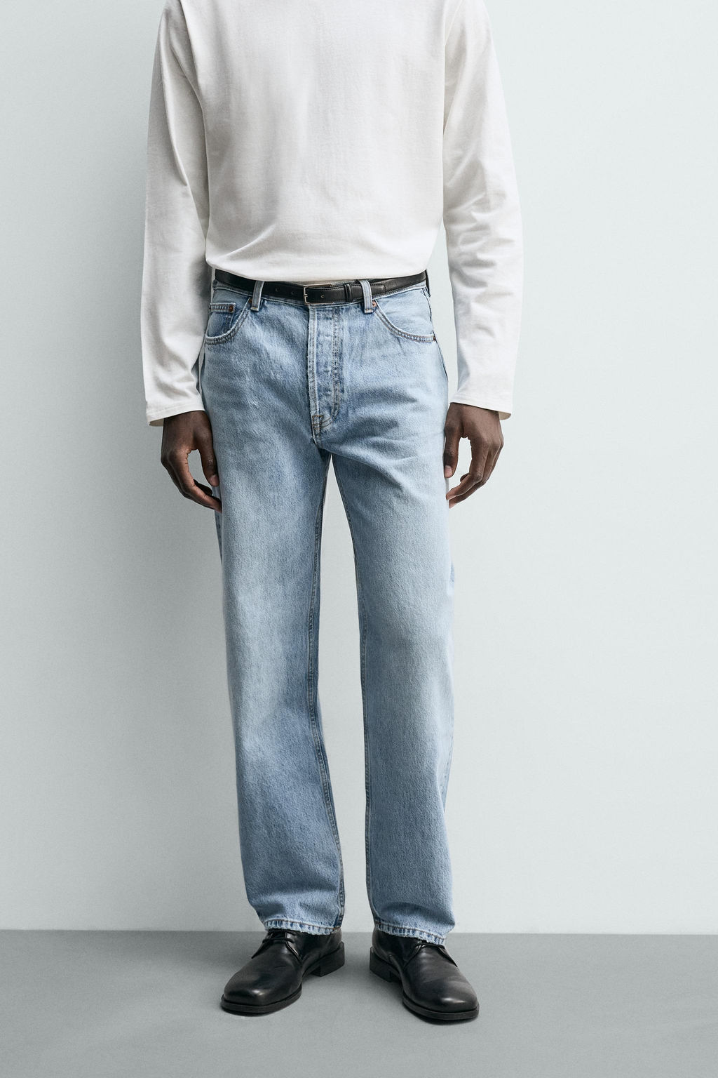JEANS STRAIGHT FIT / Azul - Zara фото 2