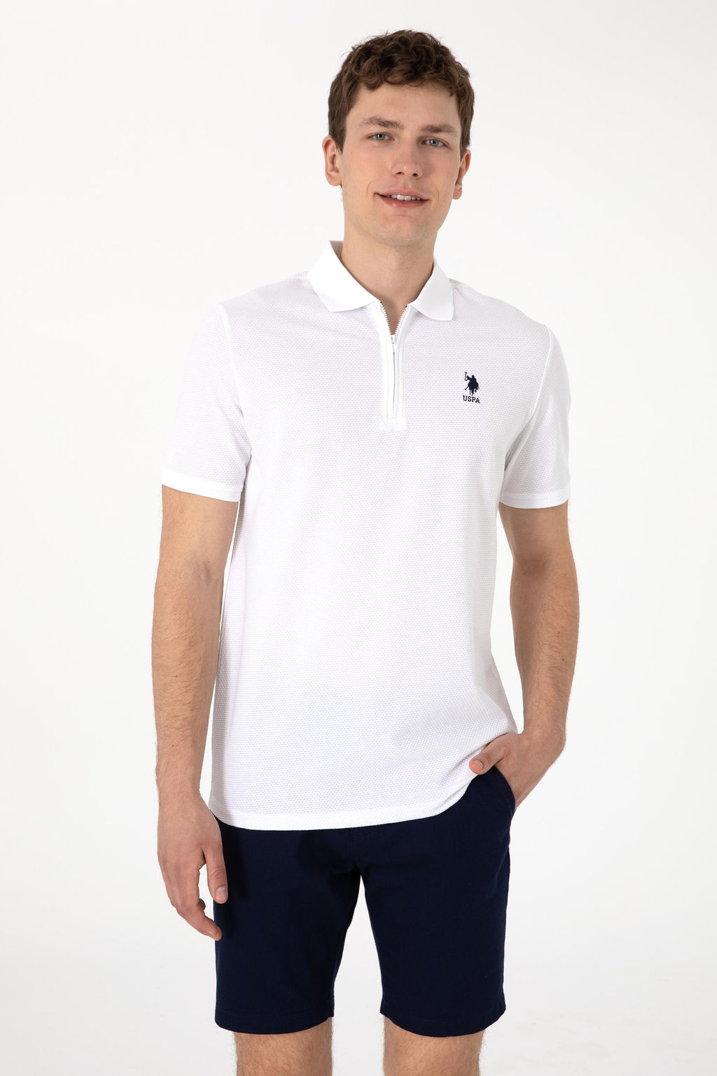 Erkek Beyaz Ti__rt Sepette S_rpriz _ndirim - U.s. polo assn фото 8