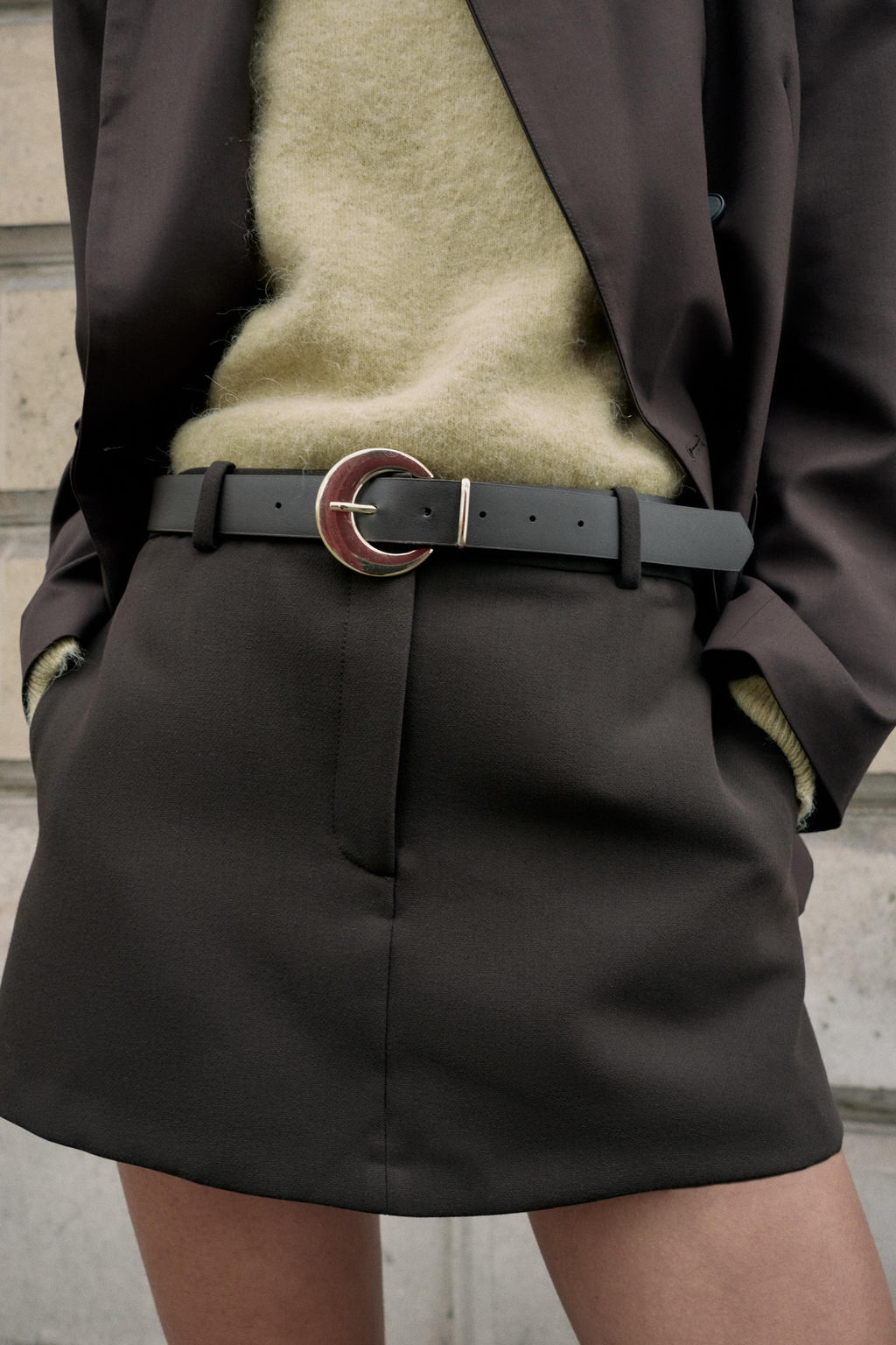 SKORT WITH BELT - Zara фото 3