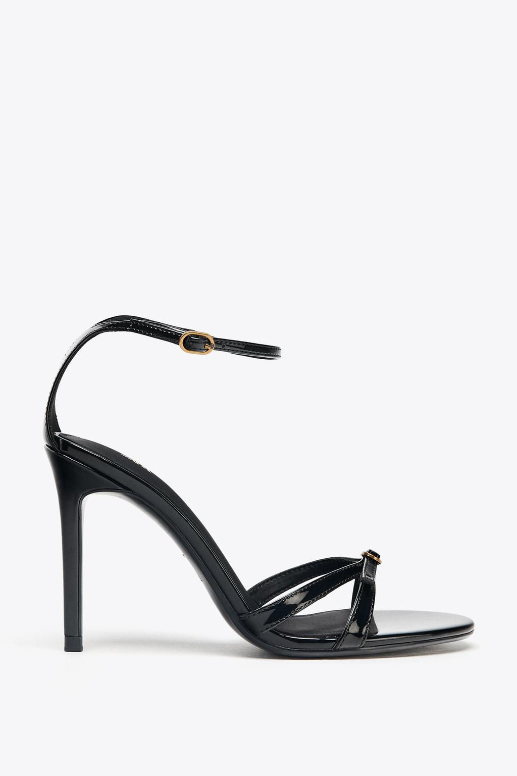 HIGH-HEEL BUCKLE SANDALS - Zara фото 6