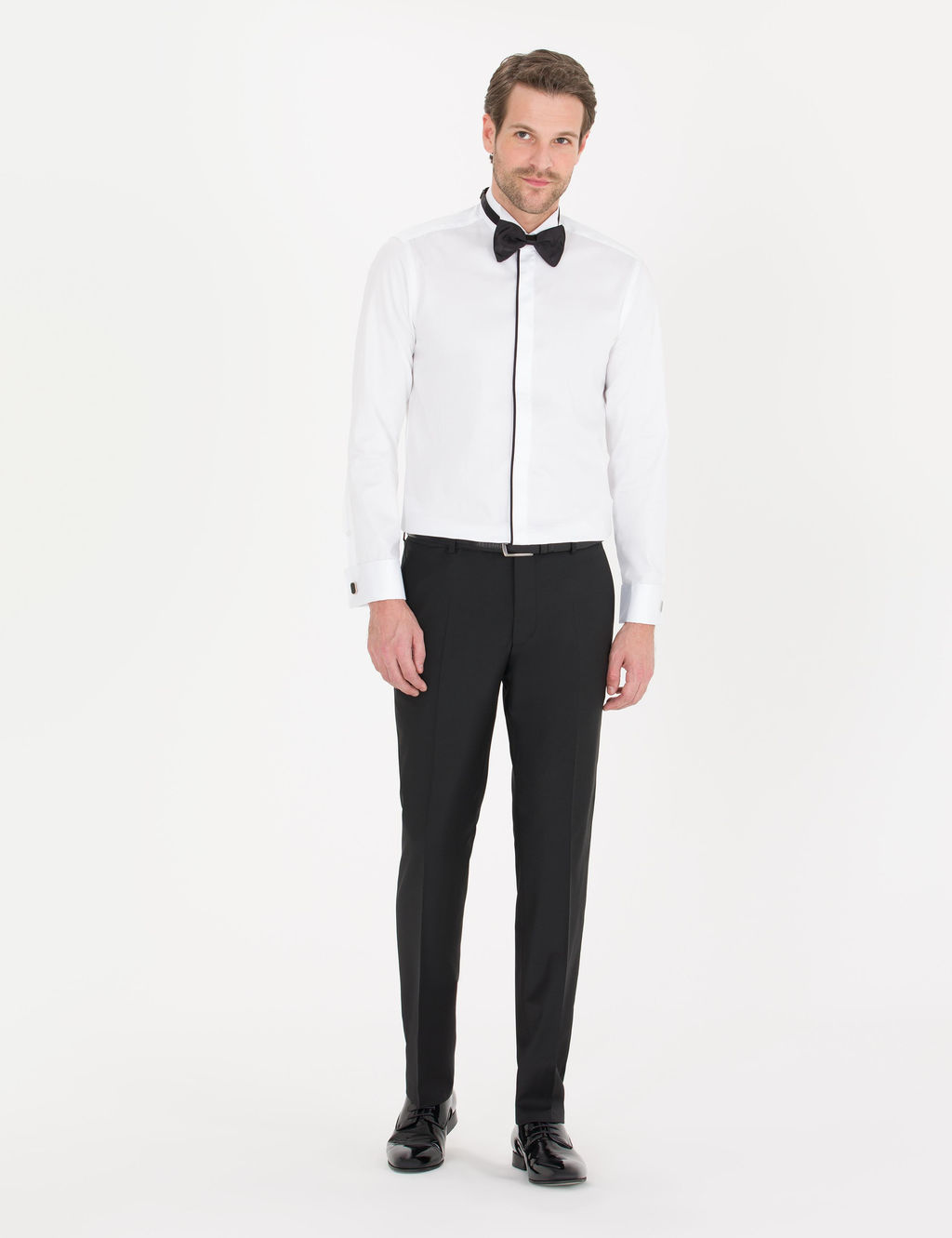 Beyaz Slim Fit Smokin G_mlek - Pierre cardin фото 3