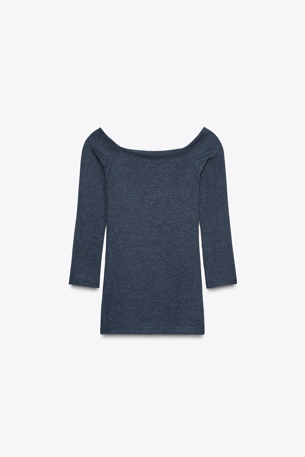 BOAT NECK T-SHIRT - Zara фото 5