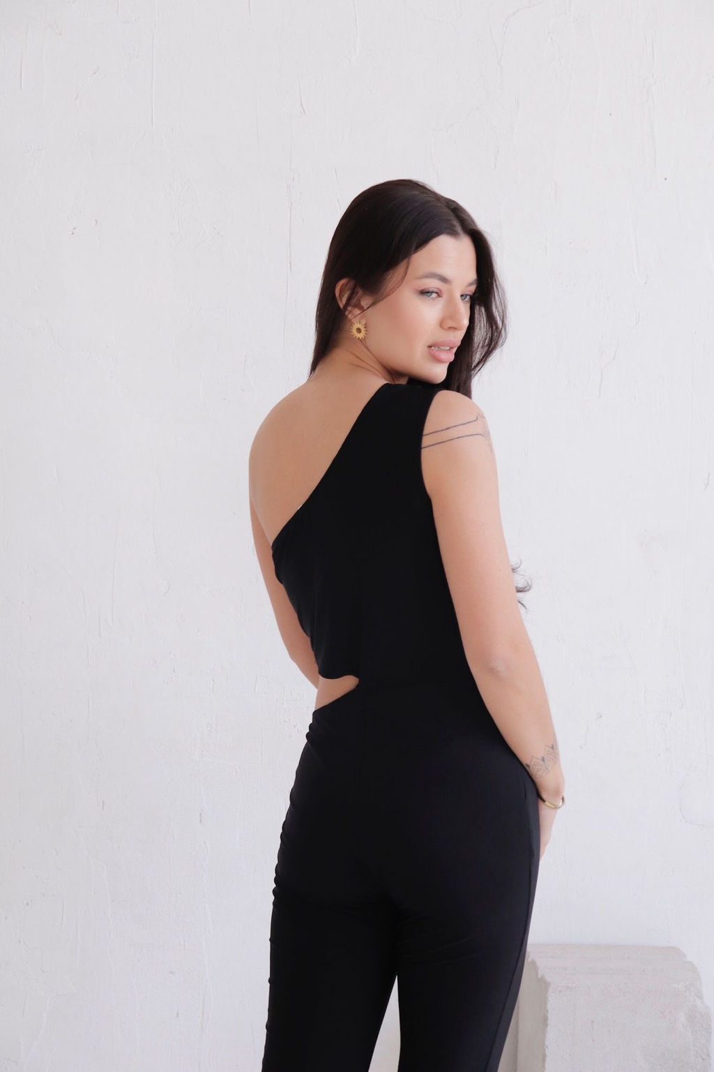 11607 Комбинезон чёрный - Martichelli фото 21