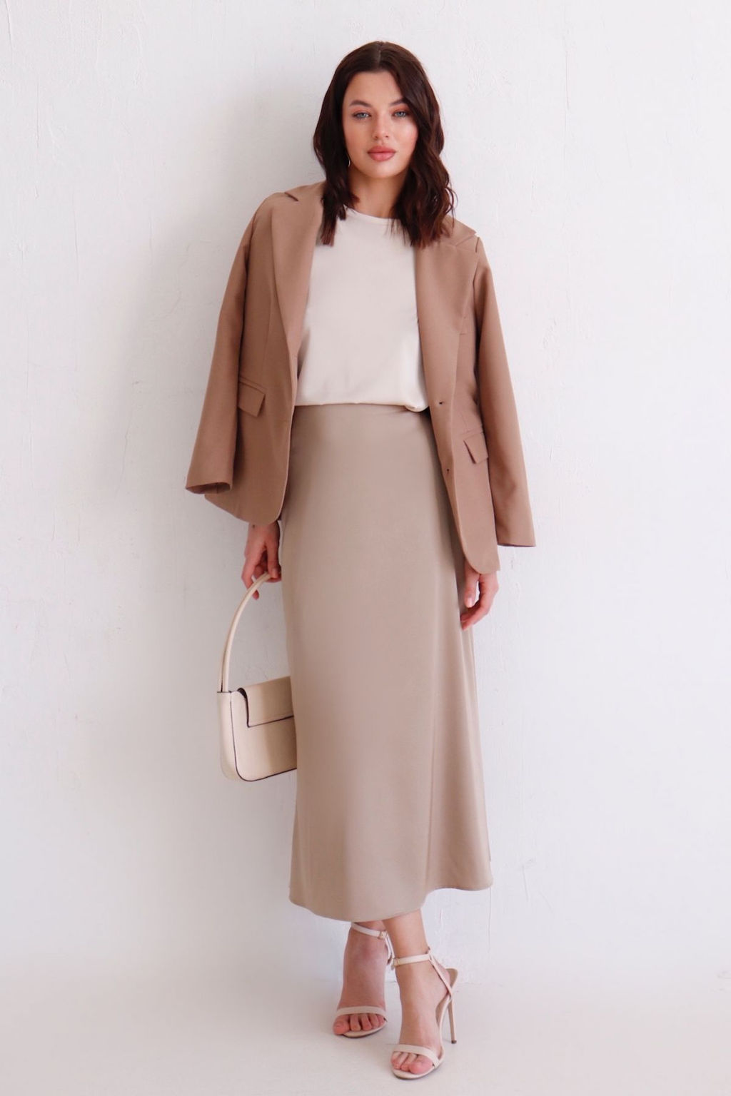 12580 Футболка базовая айвори - Martichelli фото 16