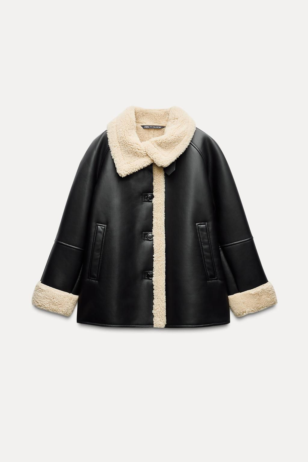 ZW COLLECTION DOUBLE-FACED JACKET - Zara фото 11