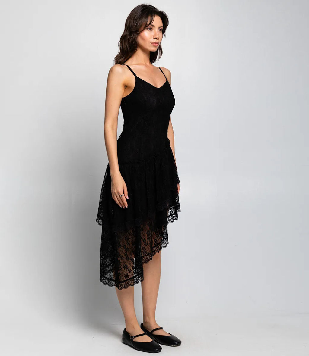 Сарафан #КТ625, чёрный