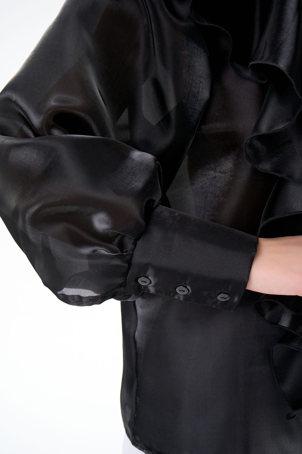 Рубашка Алиша (черный) - Эльза фото 16