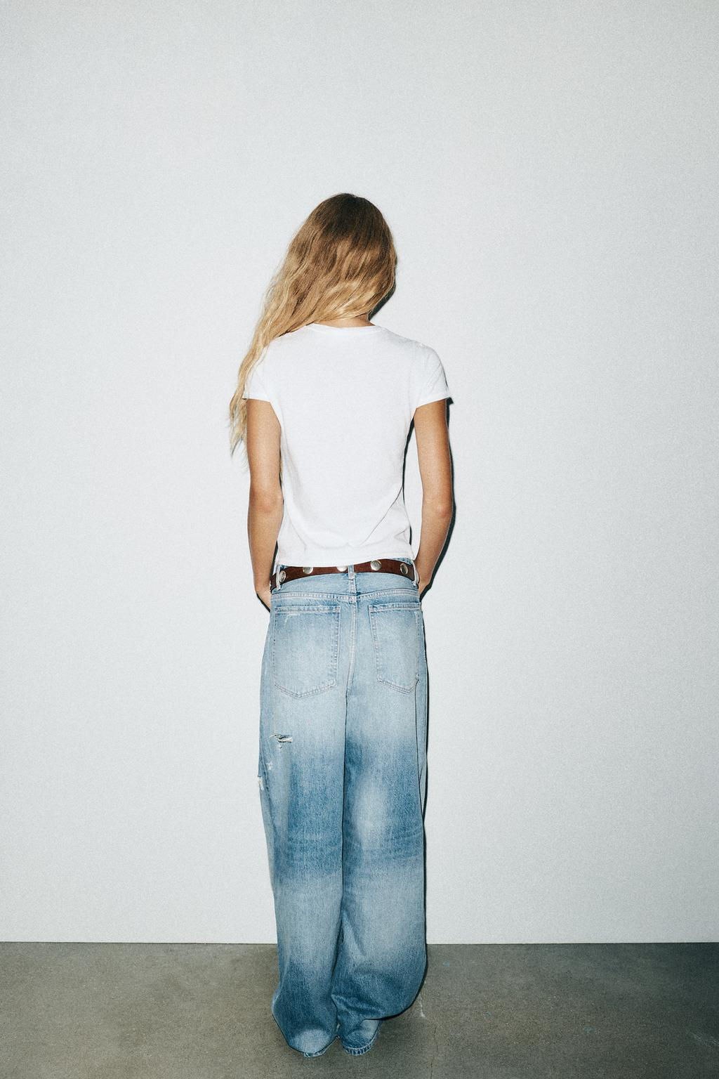 WASHED-EFFECT T-SHIRT - Zara фото 10