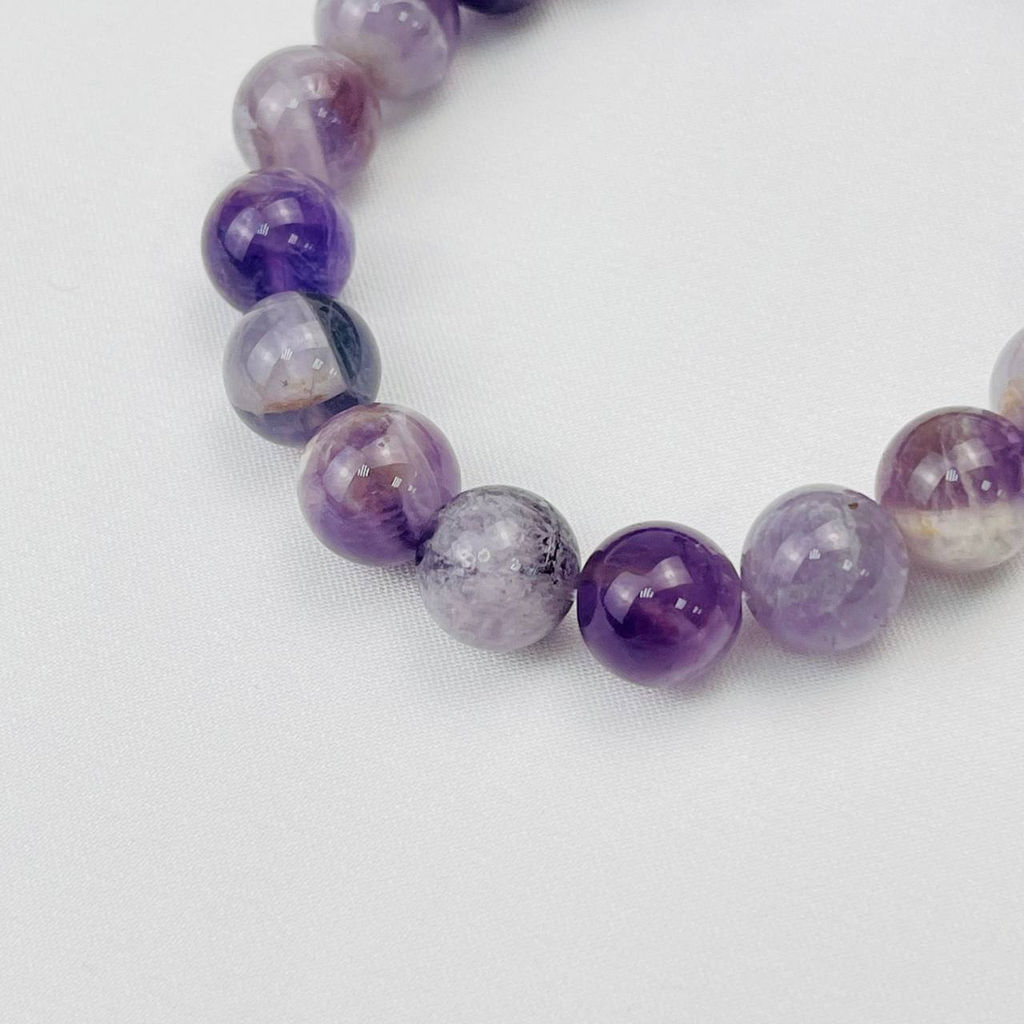 Браслет с камнем Аметист 19 см