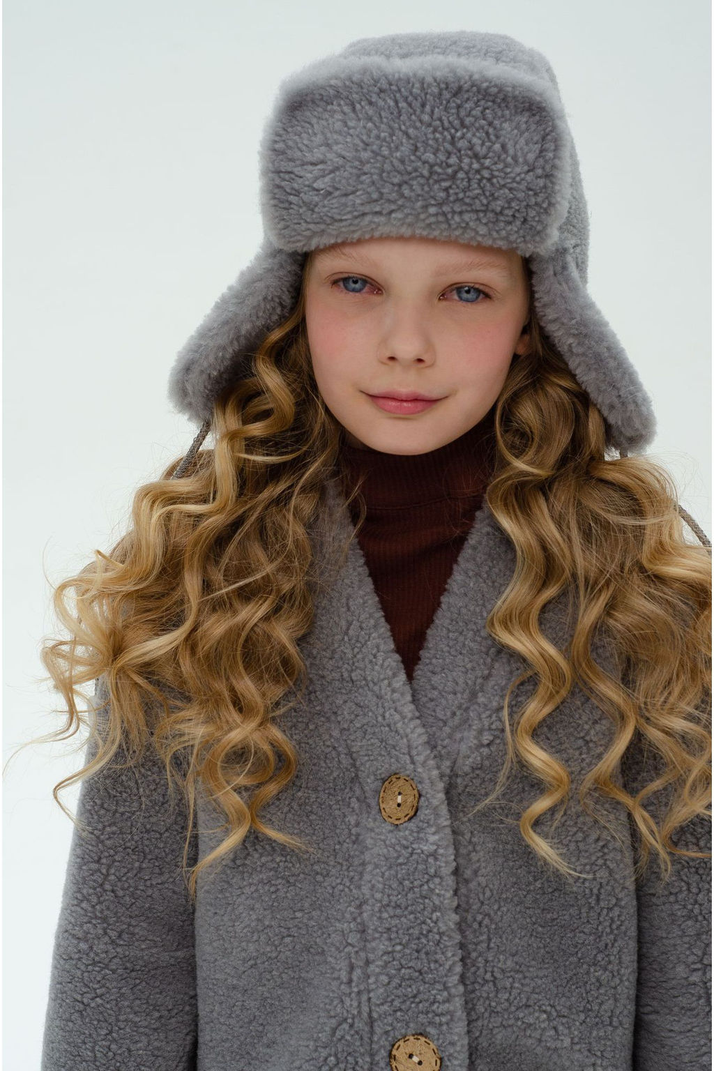 Шапка ушанка ДЕТСКАЯ - Woollamb фото 37