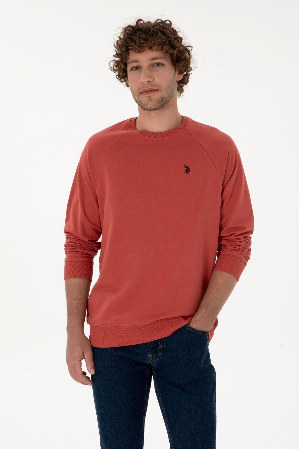 Erkek G_l Kurusu Basic Sweatshirt Sepette S_rpriz _ndirim - U.s. polo assn фото 8
