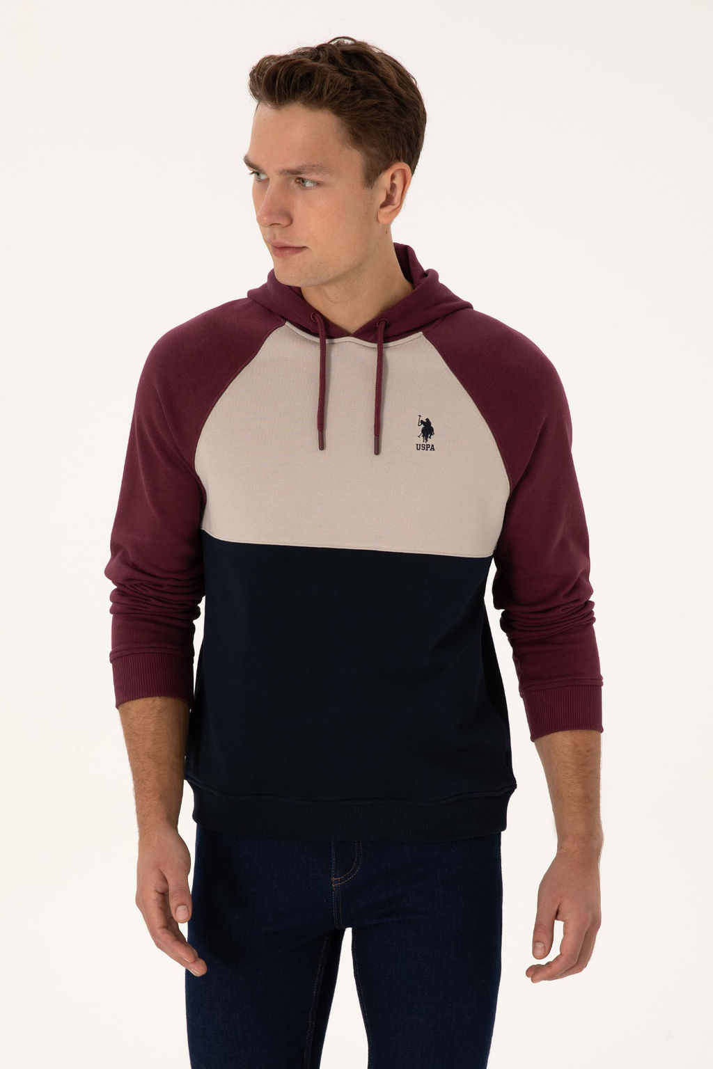Erkek Bordo Sweatshirt - U.s. polo assn фото 3