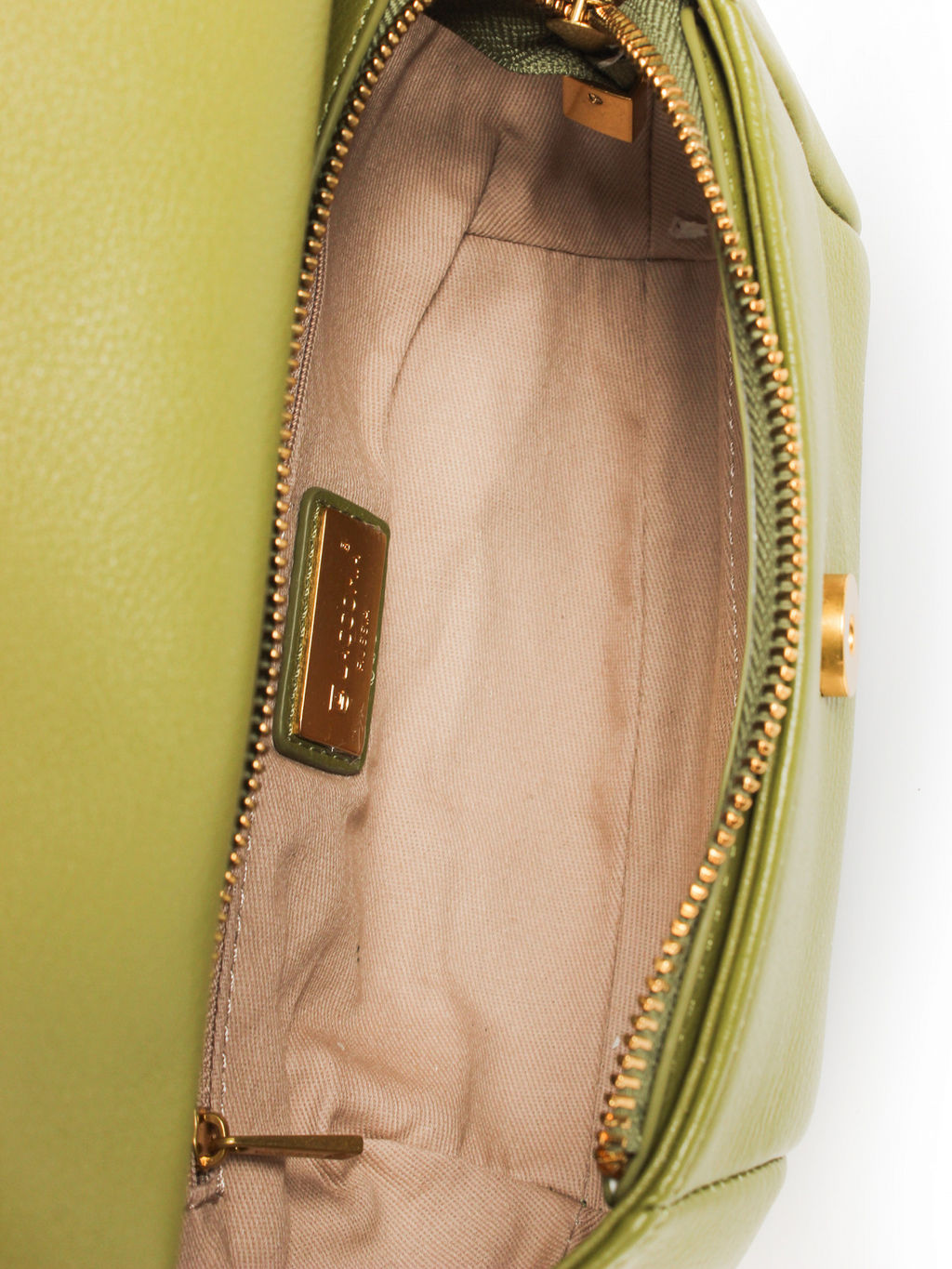 LACCOMA сумка АМ2080-С-зеленый натуральная кожа хлопок