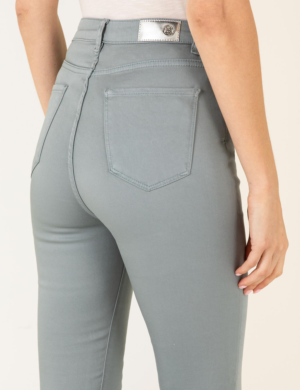 Mint Skinny Fit Kanvas Pantolon - Pierre cardin фото 7