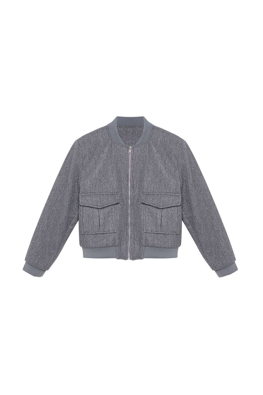 TRENDYOLMILLA Koyu Vizon Regular Kal?p Orme Kase Bomber Ceket Mont TWOAW25MO00085 фото 13