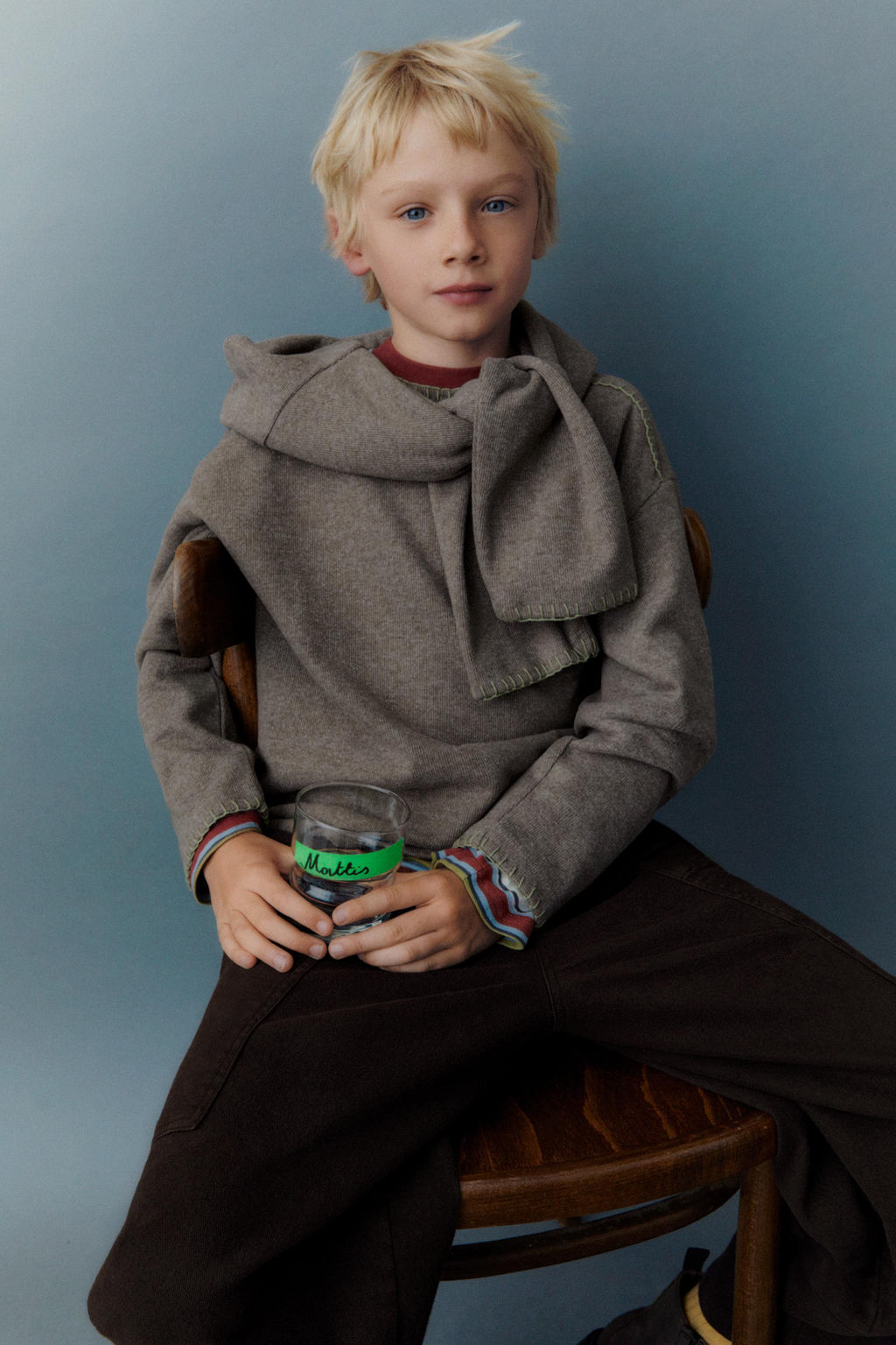 SOFT-TOUCH T-SHIRT WITH CONTRAST TOPSTITCHING - Zara фото 5