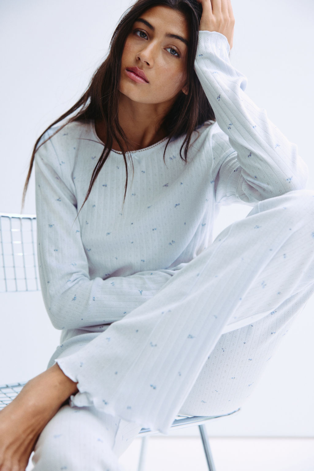 Pijama en punto pointelle - H&m фото 2