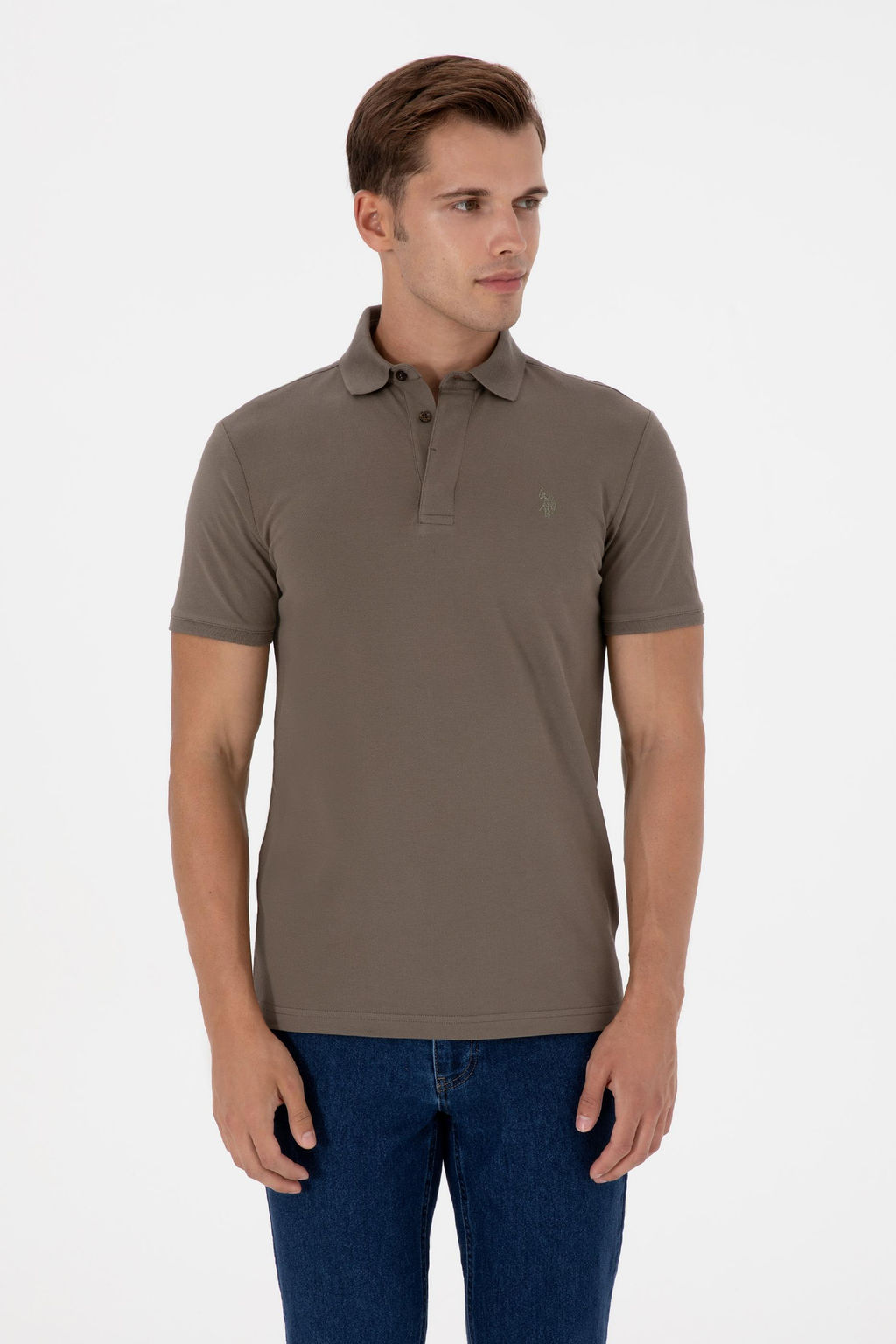 Erkek Vizon Basic Ti__rt Sepette S_rpriz _ndirim - U.s. polo assn фото 3