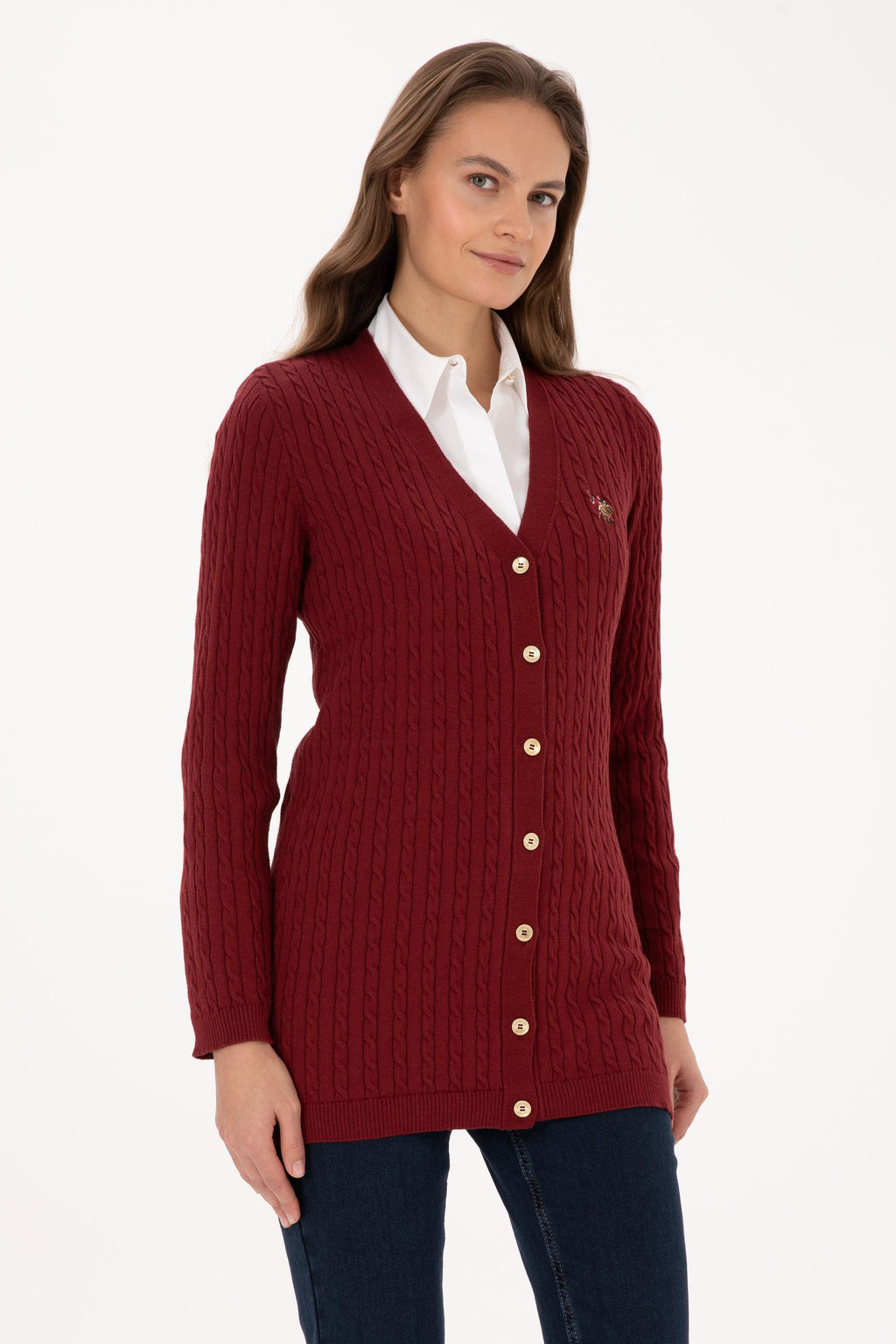 Kad_n Bordo Basic Triko H_rka - U.s. polo assn фото 3