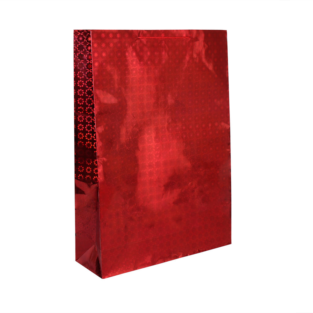 Цена за 12 шт. Пакет подарочный 49х69х16,5 голография / GW-118 /уп 12/180/плотность бумаги 157г/м2 микс - ГалеонТрейд фото 12