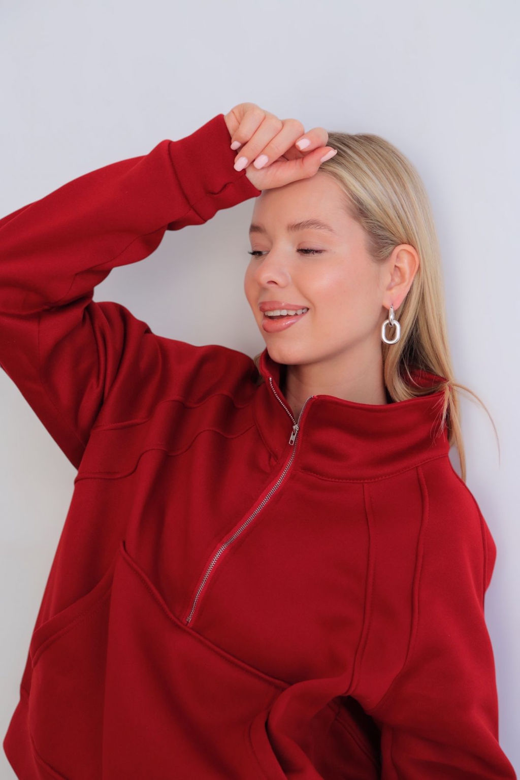 Martichelli Свитшот красный  фото 21